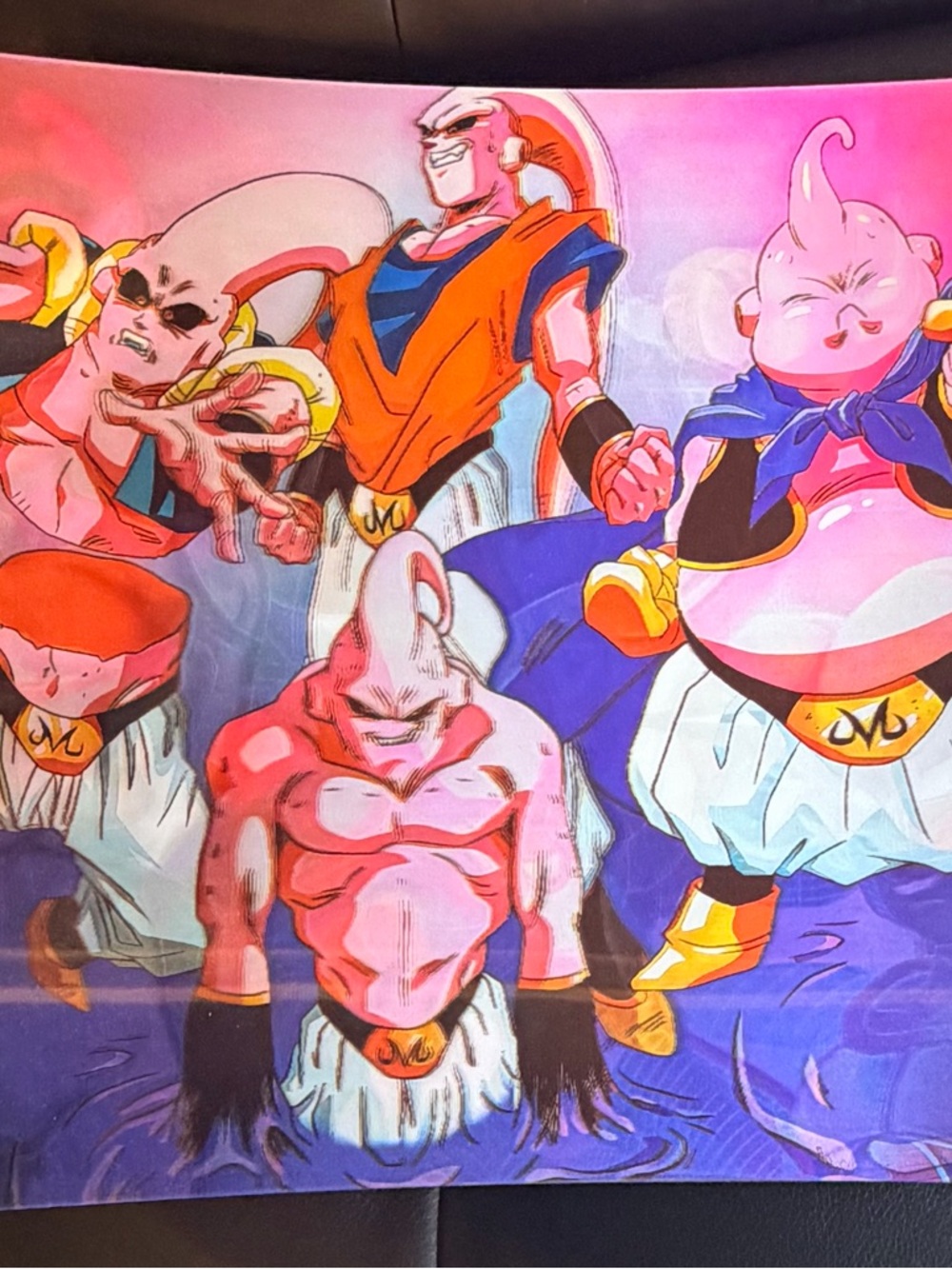 Dragon Ball Z 3D Holographic Poster Frieza & Majin Buu Forms - Triple Flip Art